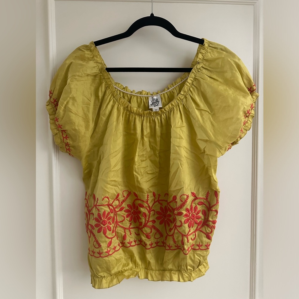Ivy Jane embroidered top